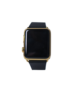 Apple Watch Edition, 18 Carat Yellow Gold, Black Classic Buckle, 42mm, A